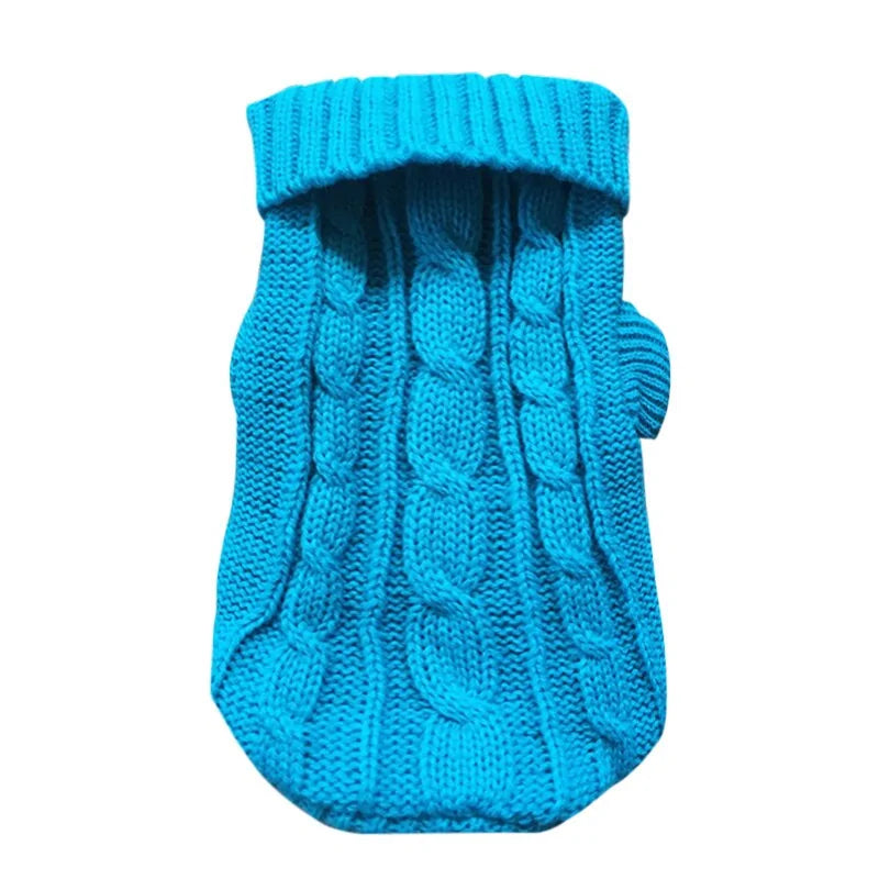 Colorful Knit Pet Sweaters