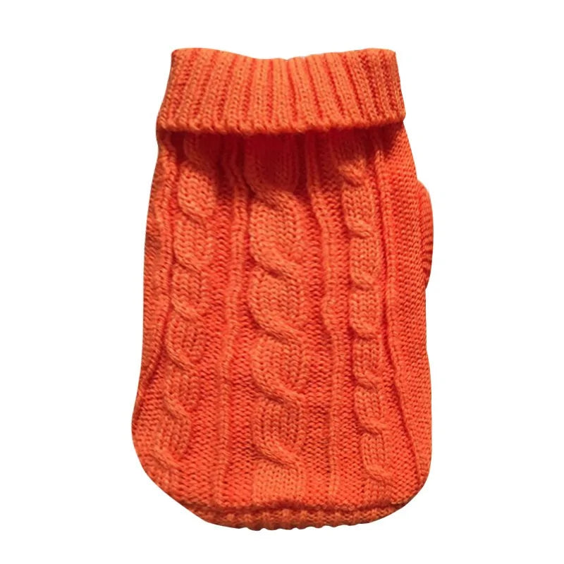 Colorful Knit Pet Sweaters